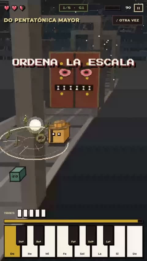 Pantalla de Constructor de Escalas